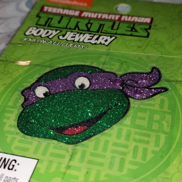 Nickelodeon Other - Teenage mutant ninja turtles body jewel